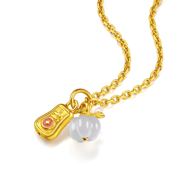 Solid Gold Pendant | Chow Sang Sang Jewellery | Minty Collection | 96852P - 2