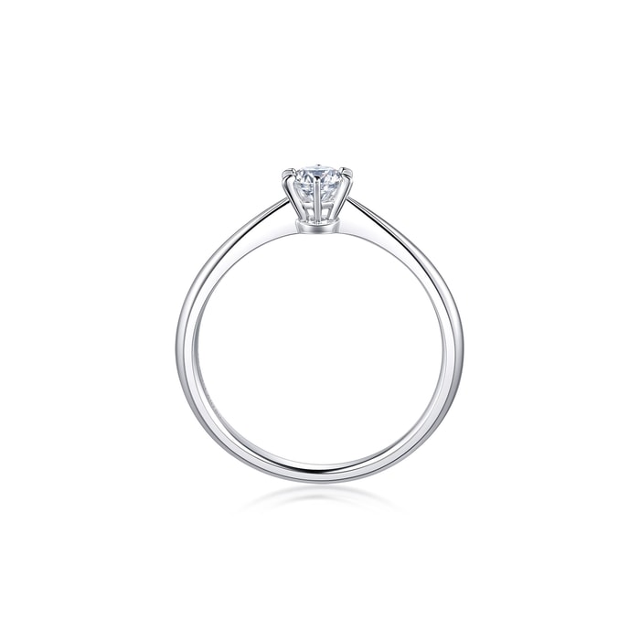 18K白色黄金 戒指 | 周生生珠寶 | 03755R - 5