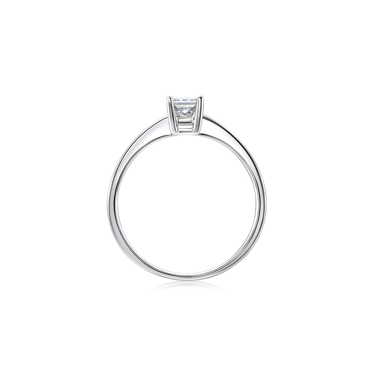Fancy Cut Collection Fancy cut 18K White Gold Ring 03760R Chow