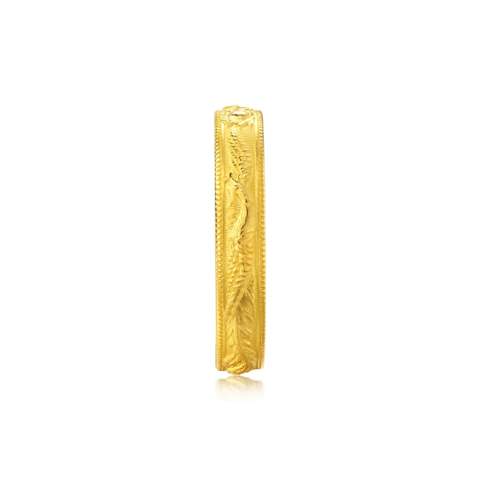 Solid Gold Ring | Chow Sang Sang Jewellery | Chinese Wedding Collection | 09149R - 6