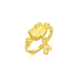 'Hello Kitty' 999.9 Gold Ring
