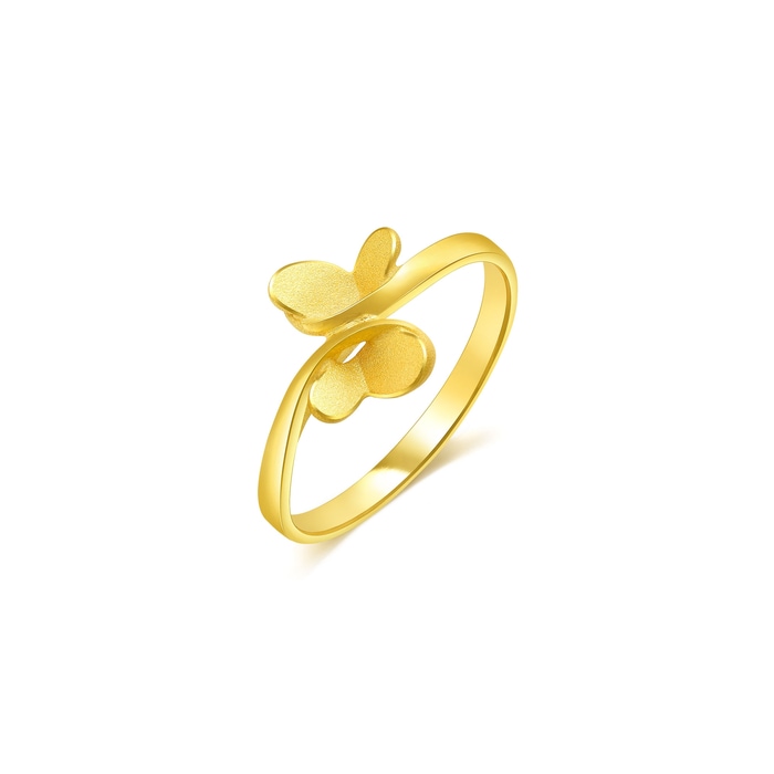 Solid Gold Ring | Chow Sang Sang Jewellery | Essence | 21696R - 1