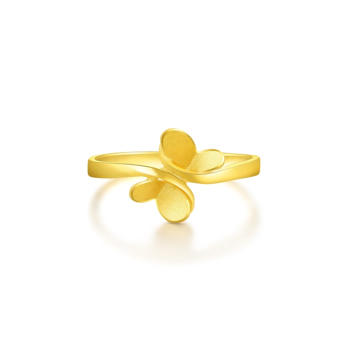 Solid Gold Ring | Chow Sang Sang Jewellery | Essence | 21696R - 4