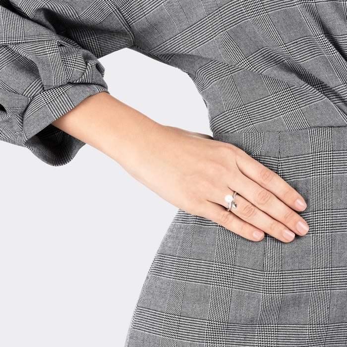 18K白色黄金 戒指 | 周生生珠寶 | 28579R - 2