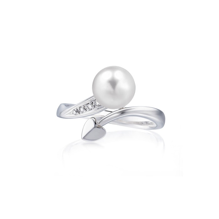 18K白色黄金 戒指 | 周生生珠寶 | 28579R - 4