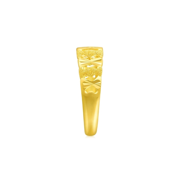 999.9 Gold Ring | 28602R(~0.081 tael) | Chow Sang Sang Jewellery