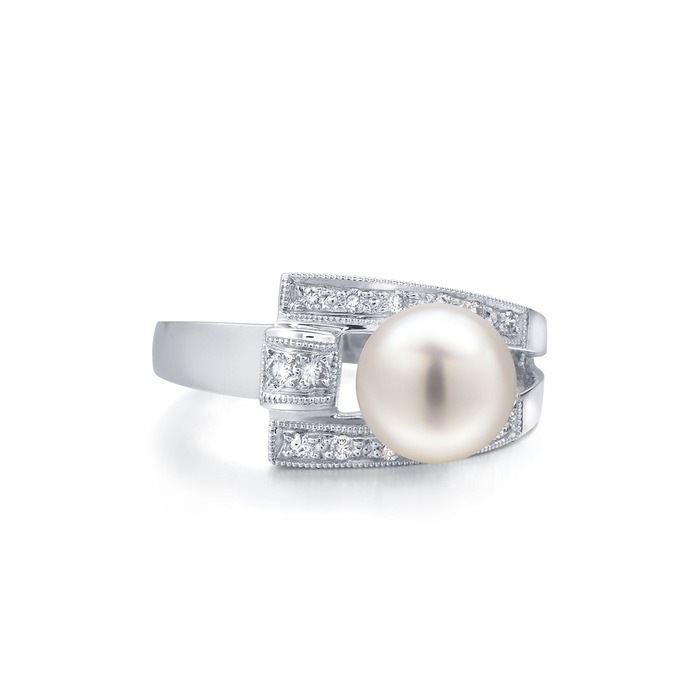 18K白色黄金 戒指 | 周生生珠寶 | 31471R - 2