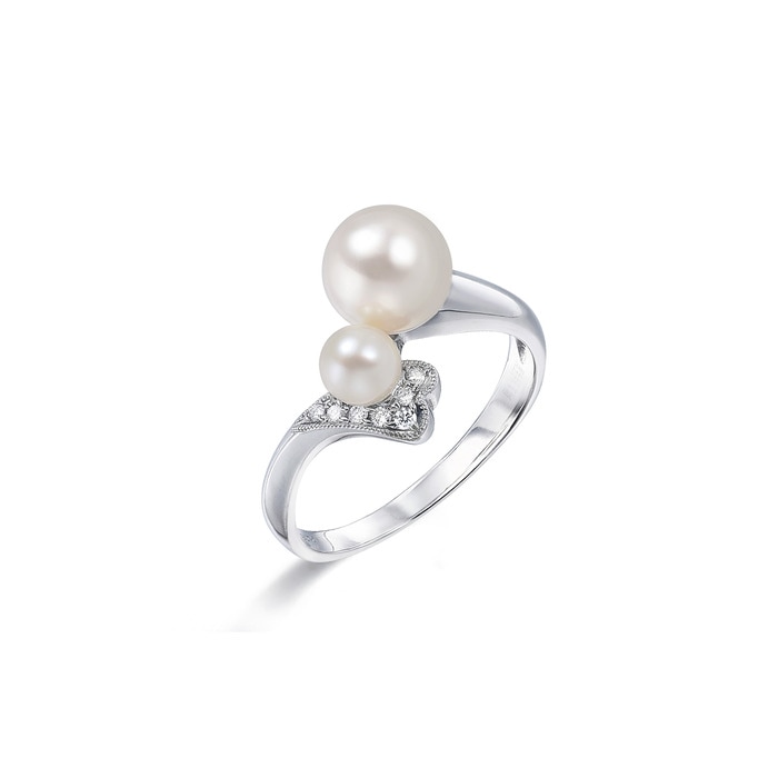 18K白色黄金 戒指 | 周生生珠寶 | 36431R - 1