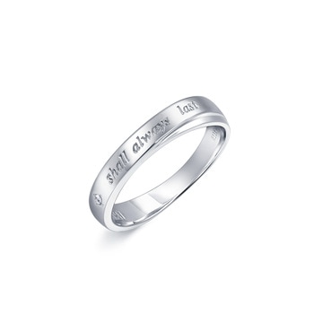 'Posy' 950 Platinum Diamond Ring