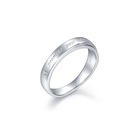 The Art of Romance' 950 Platinum Diamond Ring (Men's style)