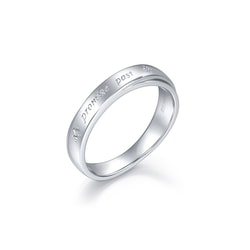  'The Art of Romance' 950 Platinum Diamond Ring (Men's style)