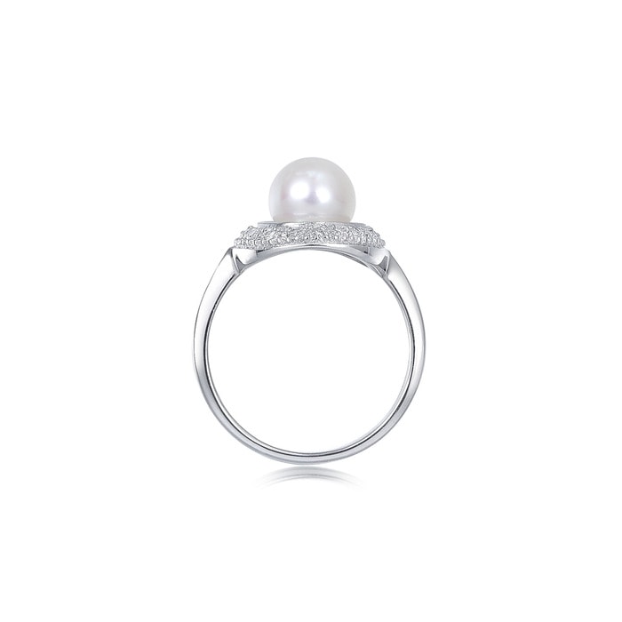 18K白色黄金 戒指 | 周生生珠寶 | 40440R - 3