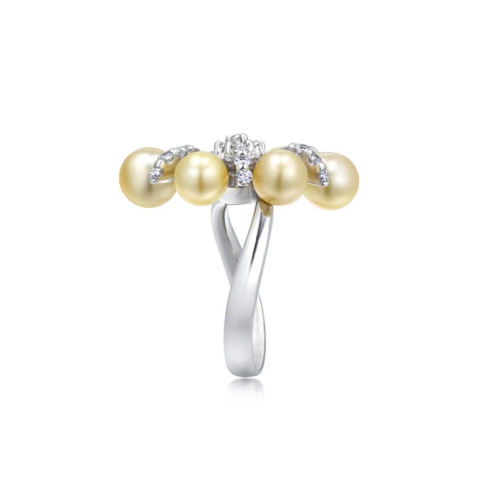 18K白色黄金 戒指 | 周生生珠寶 | 47291R - 4