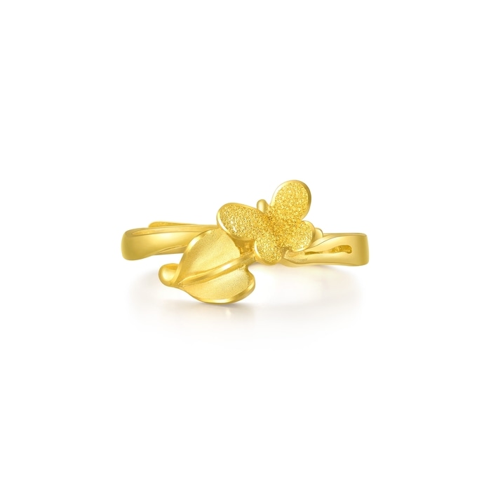 華金 999.9 Gold Ring | 79430R(~0.142 tael) | Chow Sang Sang Jewellery