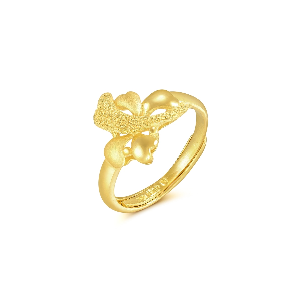 出産祝いなども豊富 Gold 999.9 Ring Jewellery Sang Sang Chow | tael) 59571R(~0.117 | トランプ