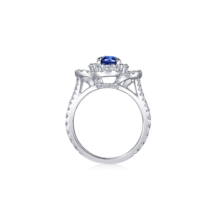 18K白色黄金 戒指 | 周生生珠寶 | 61817R - 3