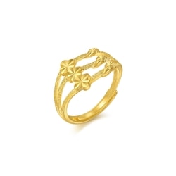 999.9 Gold Ring | 62809R(~0.101 tael) | Chow Sang Sang Jewellery