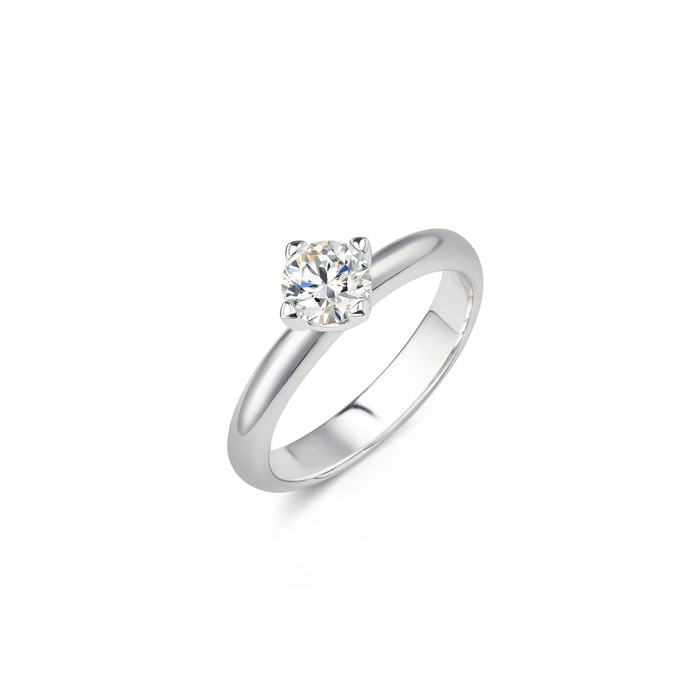 18K白色黄金 戒指 | 周生生珠寶 | 65804R - 1