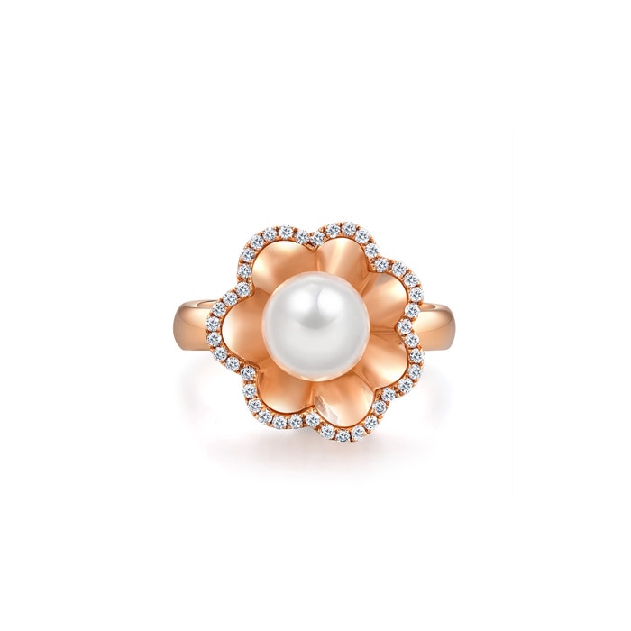 18K Rose Gold Ring | Chow Sang Sang Jewellery | La Pelle | 68074R - 4
