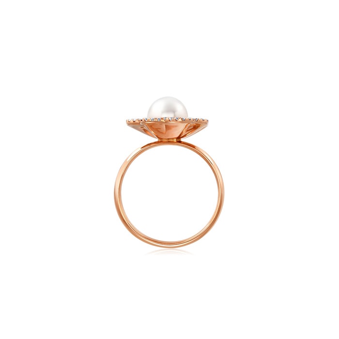 18K Rose Gold Ring | Chow Sang Sang Jewellery | La Pelle | 68074R - 5