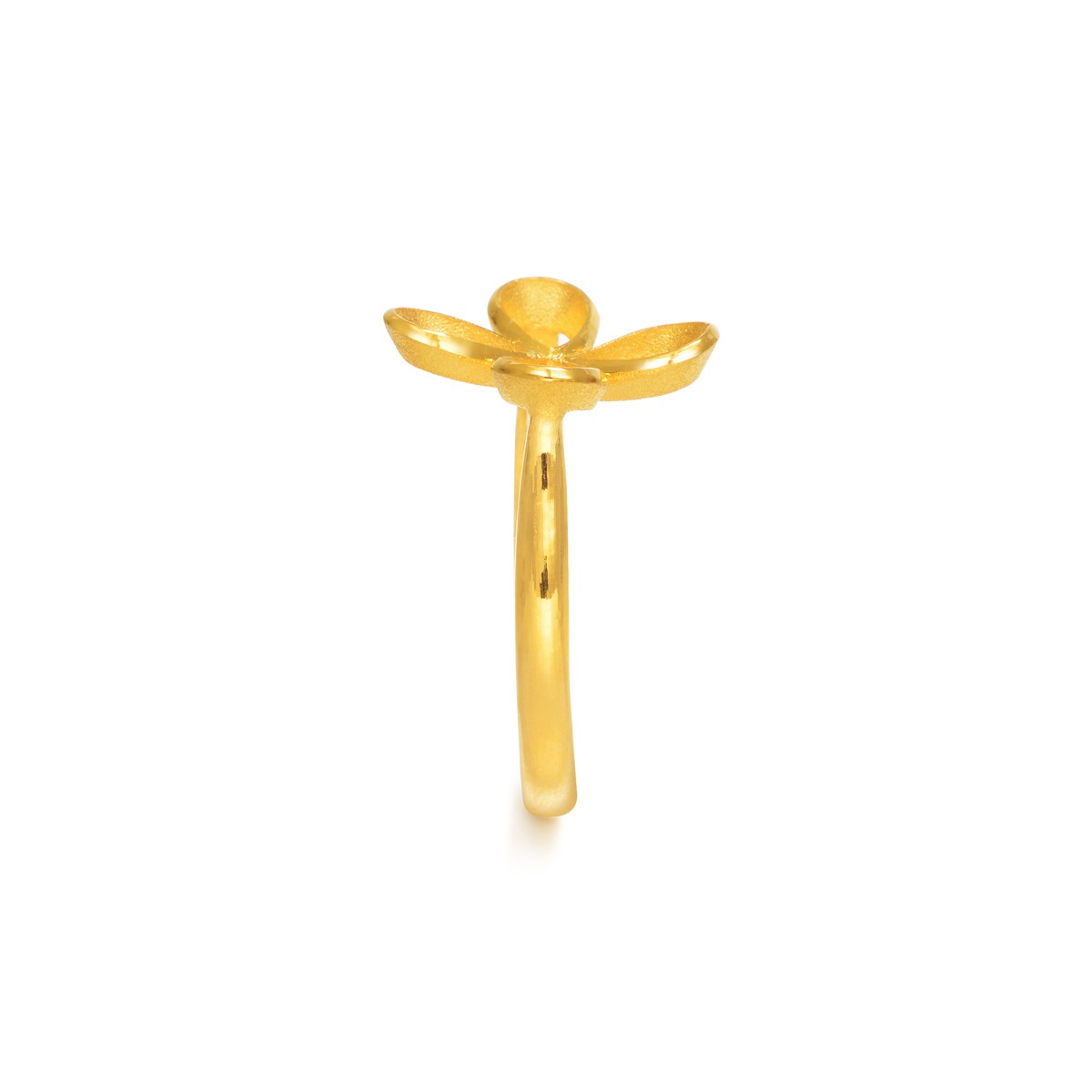 Chinese Wedding Collection - 'Floral' 999.9 Gold Ring