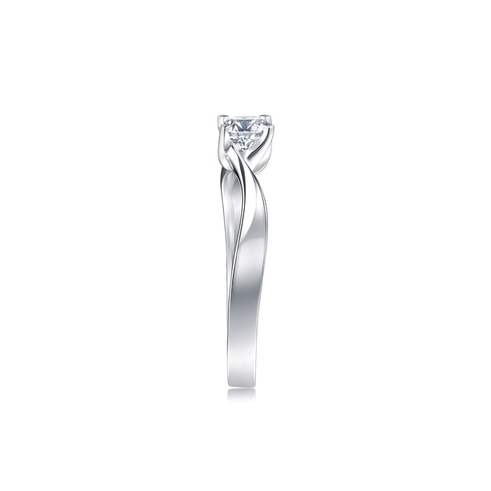 18K White Gold Ring | Chow Sang Sang Jewellery | 70812R - 6