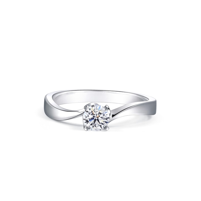 18K White Gold Ring | Chow Sang Sang Jewellery | 70812R - 1