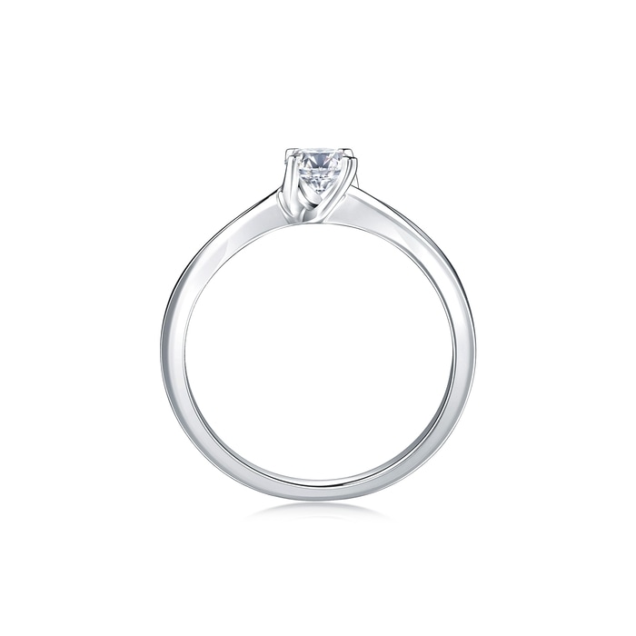 18K White Gold Ring | Chow Sang Sang Jewellery | 70812R - 5