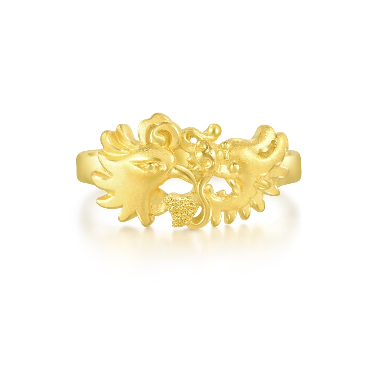 Chinese Wedding Collection - 'Dragon & Phoenix' 999.9 Gold