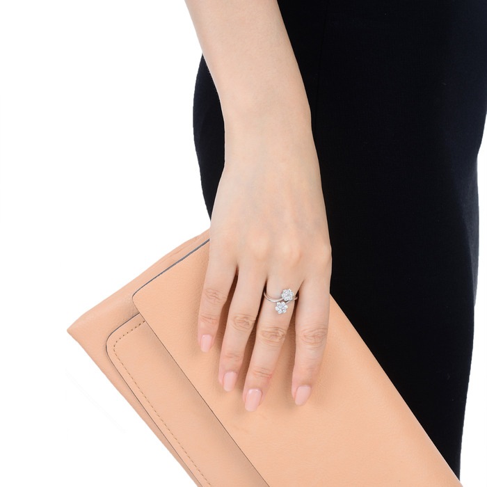 18K White Gold Ring | Chow Sang Sang Jewellery | 71782R - 3