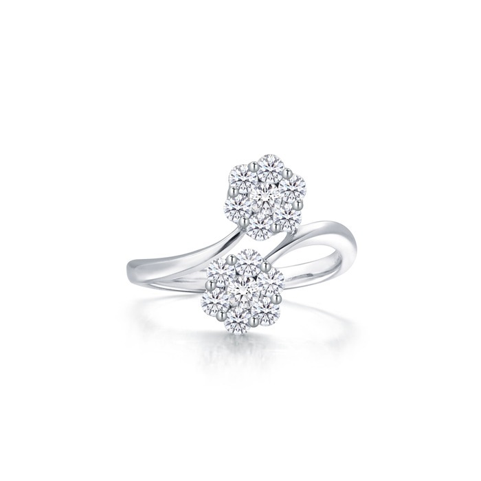 18K White Gold Ring | Chow Sang Sang Jewellery | 71782R - 4
