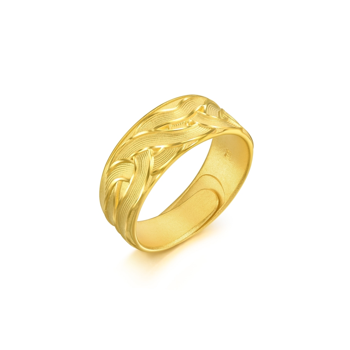 999.9 Gold Ring | 72045R(~0.196 tael) | Chow Sang Sang Jewellery