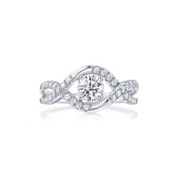 18K White Gold Diamond Ring