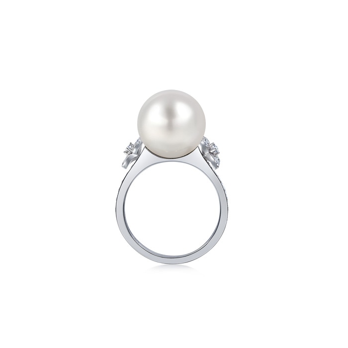 18K白色黄金 戒指 | 周生生珠寶 | La Pelle | 77059R - 3