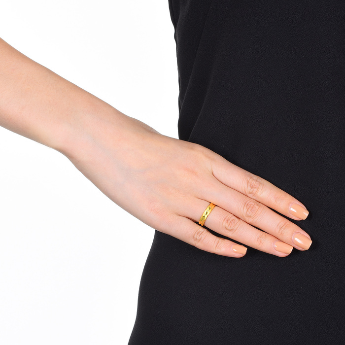 999.9黃金 戒指 | 周生生珠寶 | Essence「永」 | 78207R - 2