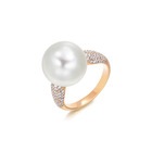 18K Rose Gold South Sea Pearl Ring