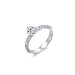 'FOREVERMARK' 18K Gold Diamond Ring