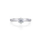 Classic' 900 Platinum Diamond Ring