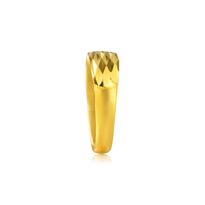 アンカレッジ SR BGS 9.5 (ゴールドラベル) 999.9 Gold Ring | 79766R(~0.188 tael) | Chow Sang Sang Jewellery