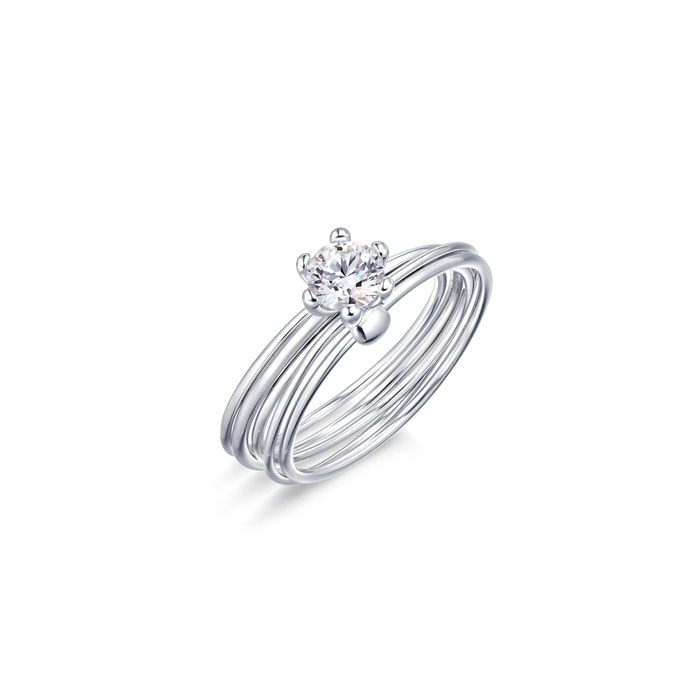 18K White Gold Ring | Chow Sang Sang Jewellery | 80161R - 1