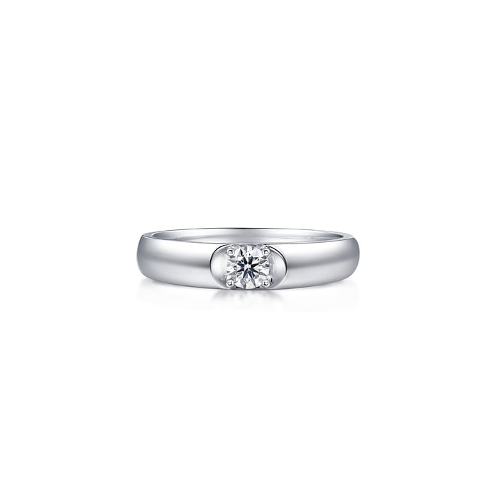 900 Platinum Ring | Chow Sang Sang Jewellery | 80535R - 4