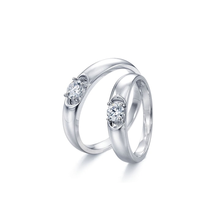 900 Platinum Ring | Chow Sang Sang Jewellery | 80535R - 7