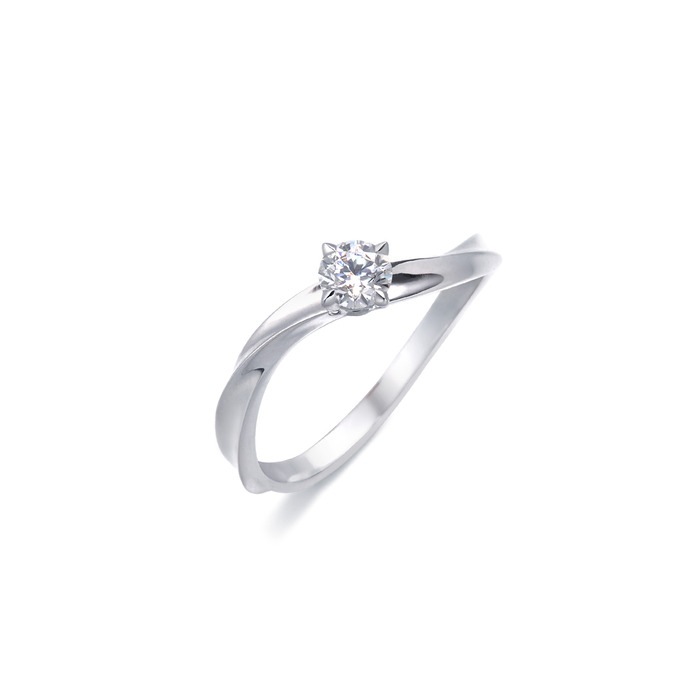 18K白色黄金 戒指 | 周生生珠寶 | 81272R - 1