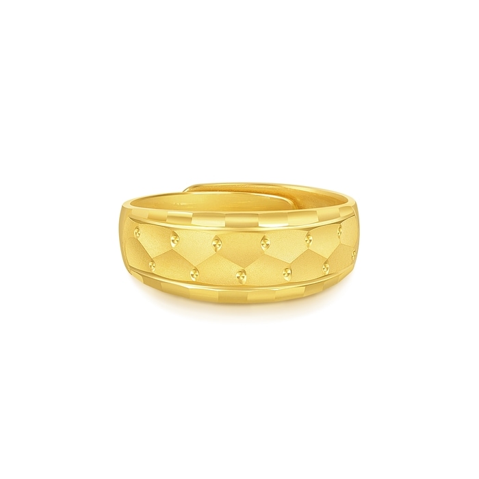 999.9 Gold Ring | 82820R(~0.260 tael) | Chow Sang Sang Jewellery