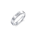 Classic' 900 Platinum Diamond Ring