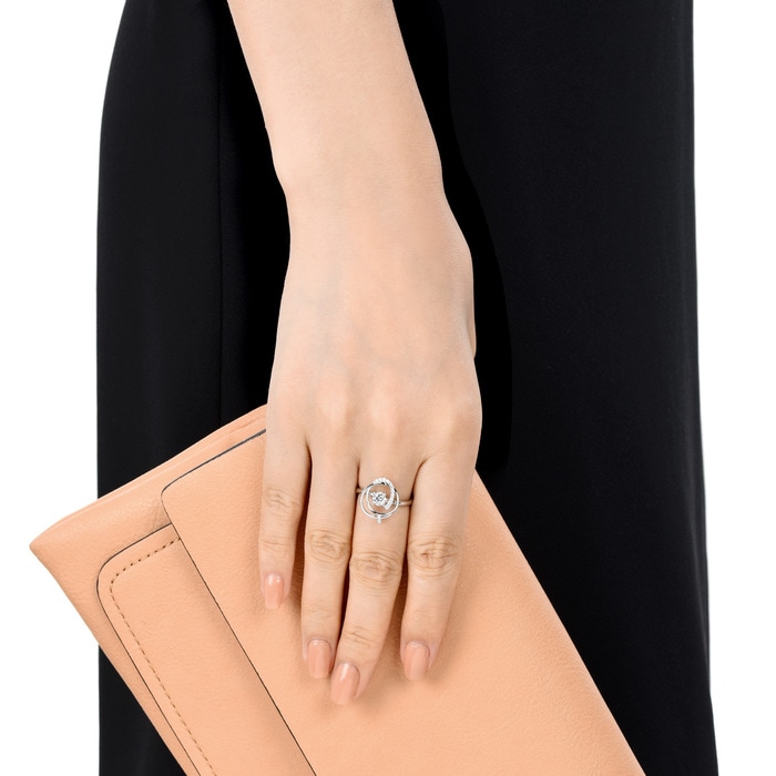 18K白色黄金 戒指 | 周生生珠寶 | Diamond Symphony「鑽之頌」 | 82926R - 3