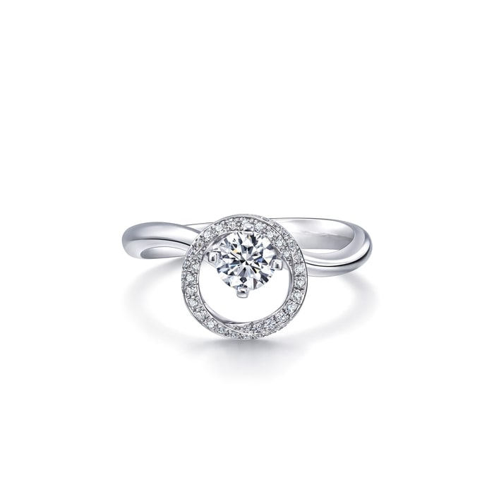 18K White Gold Ring | Chow Sang Sang Jewellery | 82927R - 1