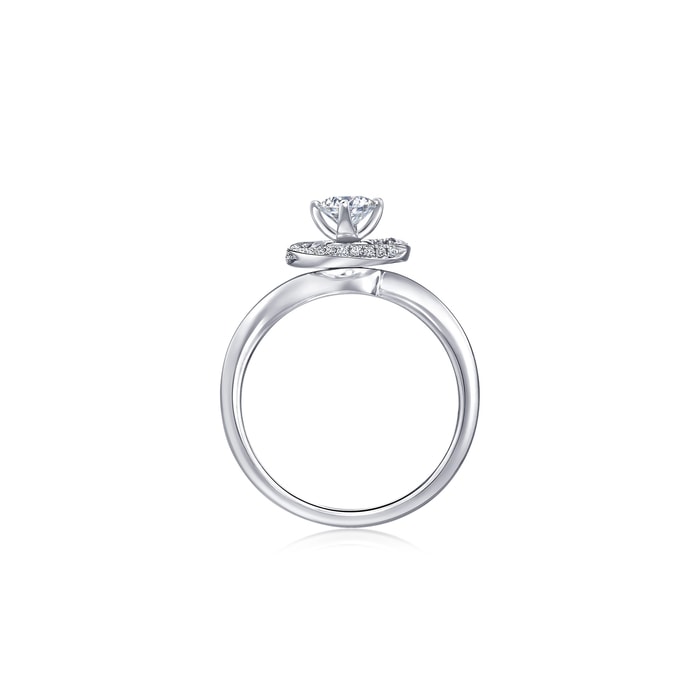 18K White Gold Ring | Chow Sang Sang Jewellery | 82927R - 5