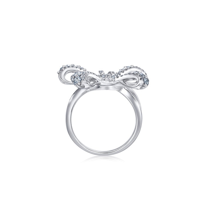 18K White Gold Ring | Chow Sang Sang Jewellery | 85048R - 3