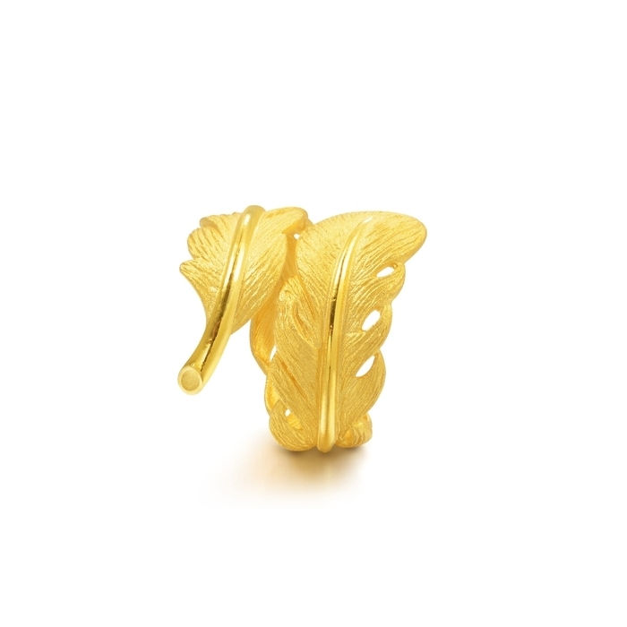 Solid Gold Ring | Chow Sang Sang Jewellery | Love Decode | 86820R - 5